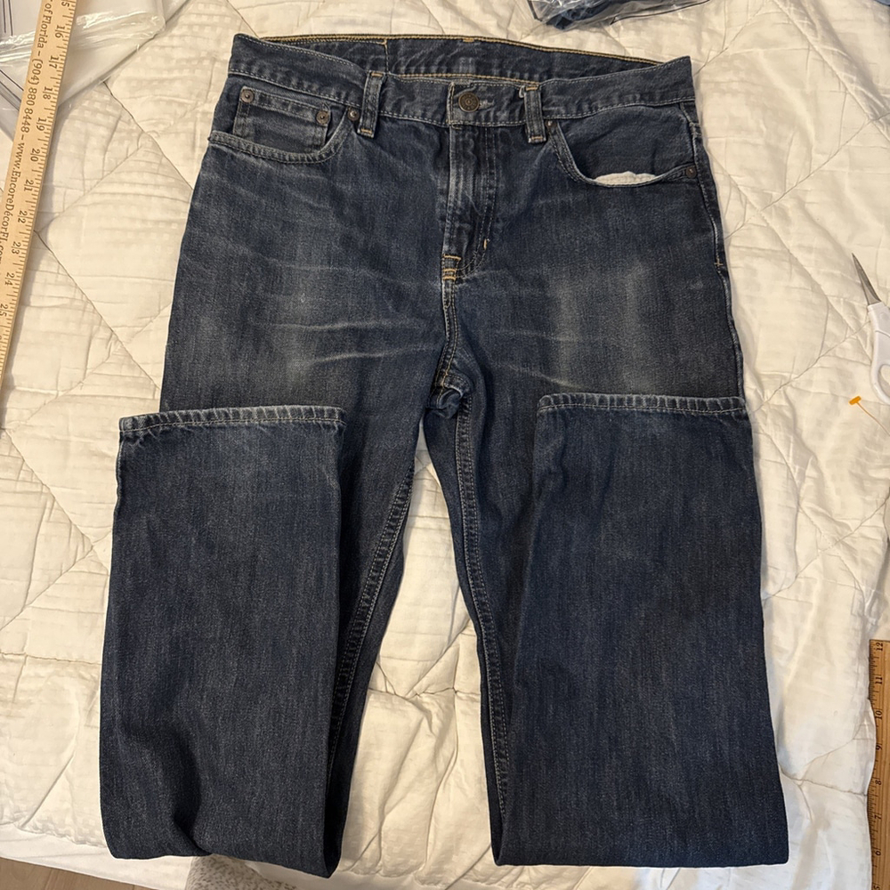 Boys Size 18 Ralph Lauren Polo Jeans 29 Inseam Medium Wash, Straight Leg